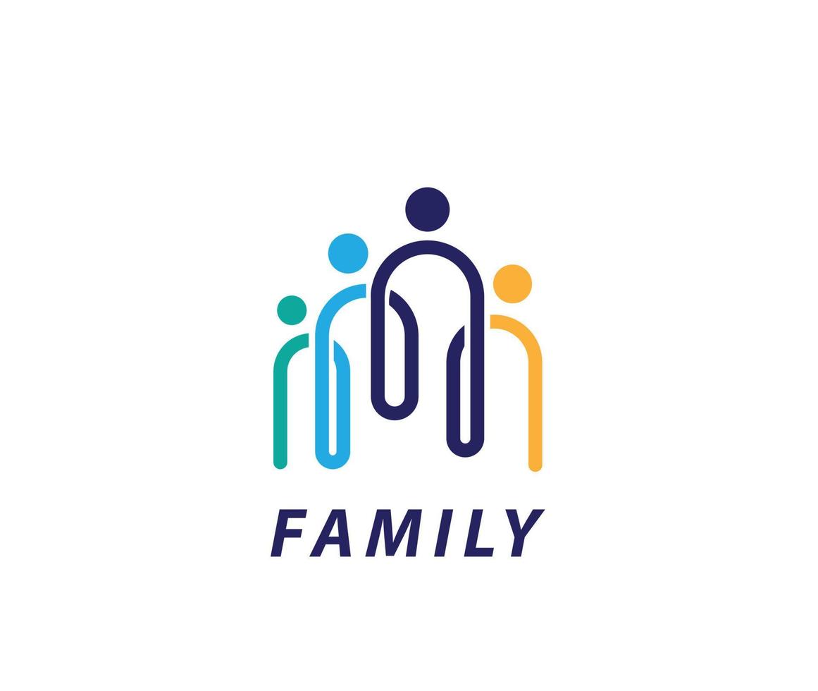Family link logo vector