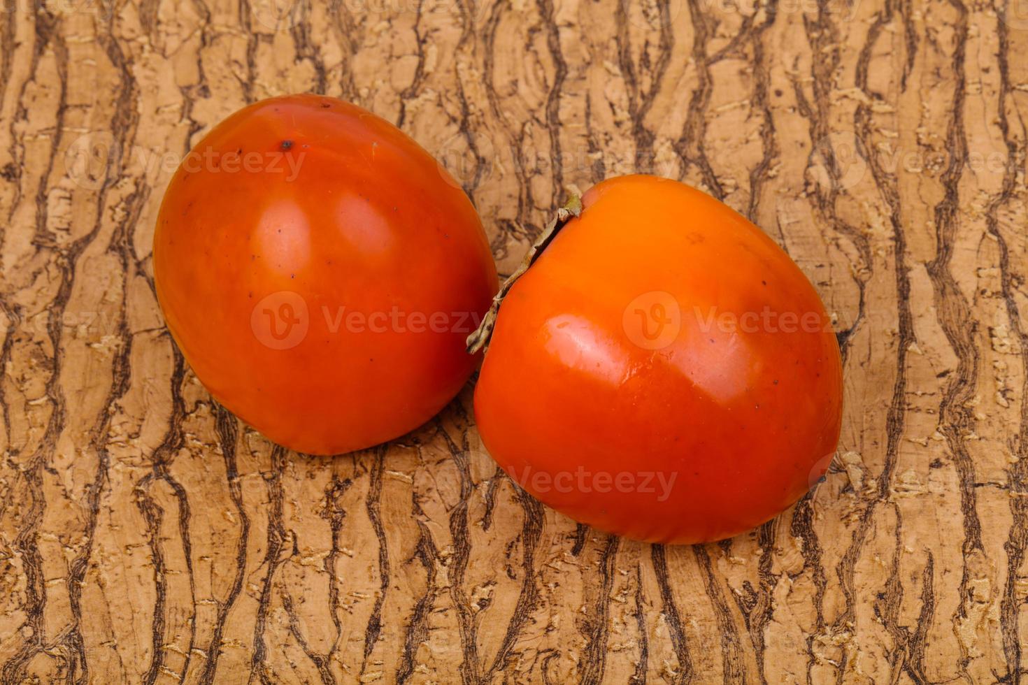 Sweet tasty persimmon photo