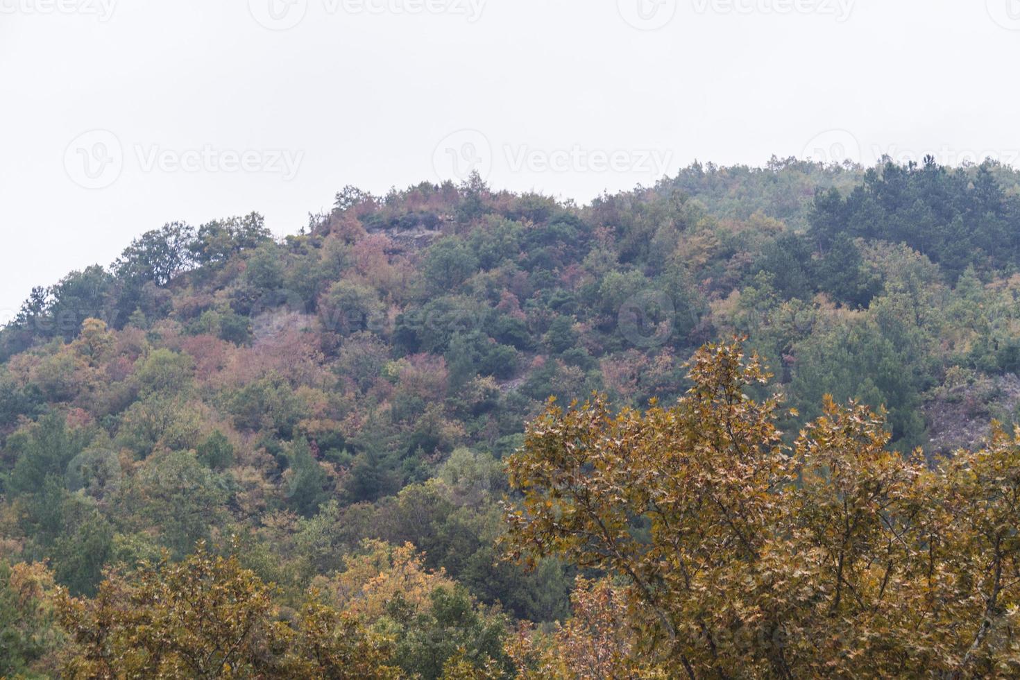 High mountain and Rocks in Greece photo