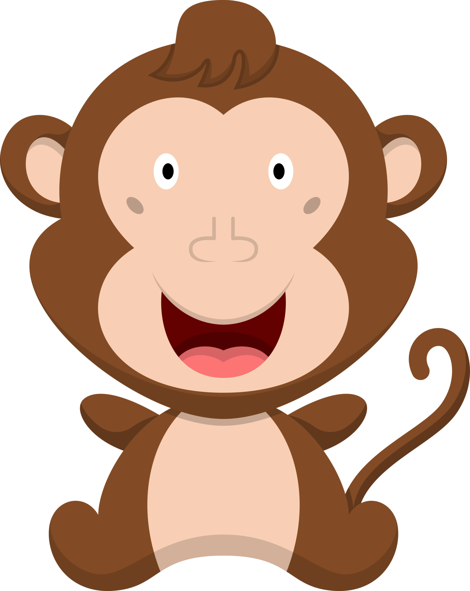 Macaco De Verdade Vetor PNG , Adesivo Clipart Bonito Desenho Animado  Chimpanzé Sentado, Adesivo, Clipart Imagem PNG e Vetor Para Download  Gratuito