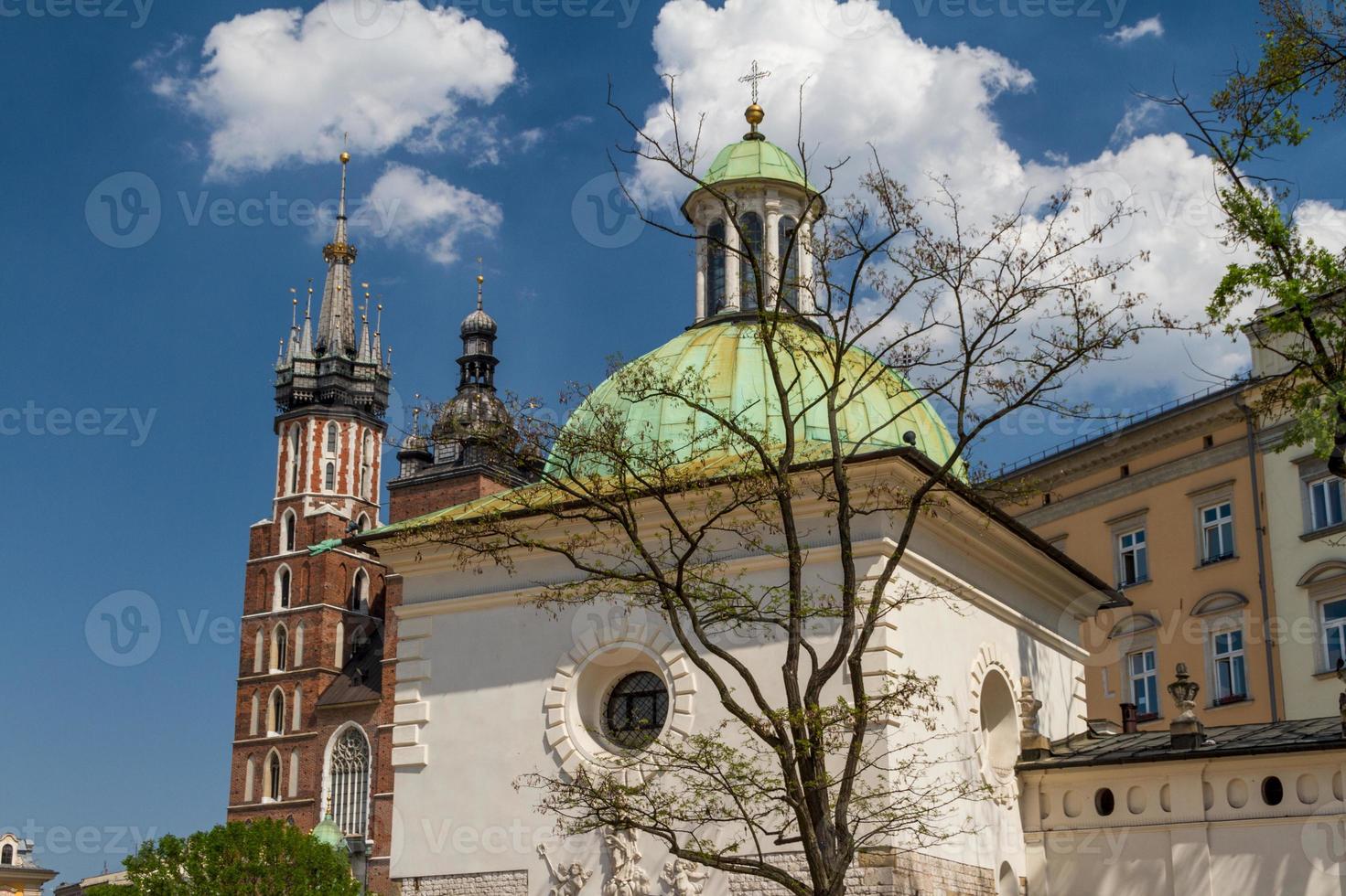 st. James Church on Main Square in Cracow, Poland photo