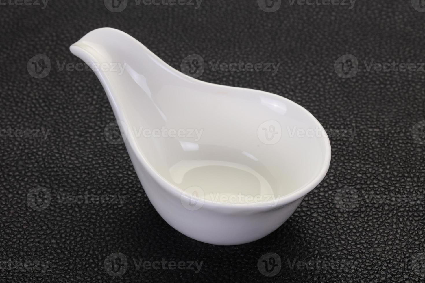 White porcelain bowl photo