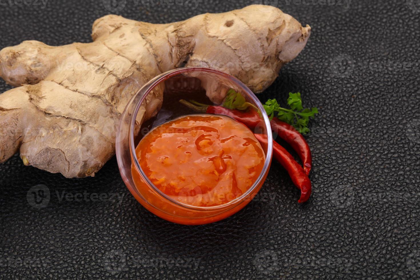 Ginger chili sauce photo