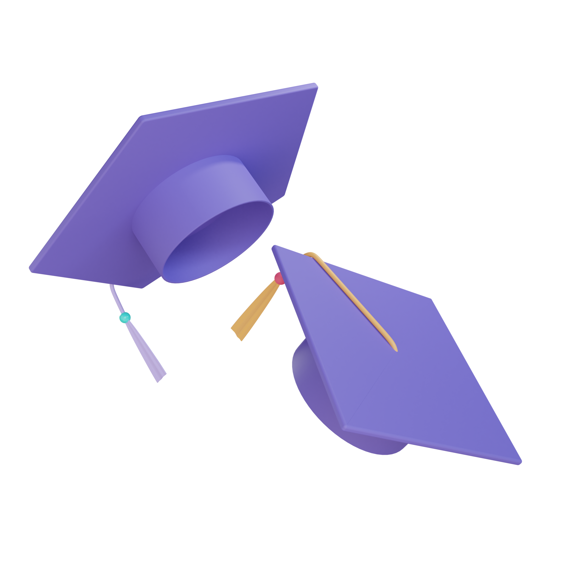 3d Graduation Gown Hat Object With Transparent Background 8496388 PNG 3d-graduation-gown-hat-object-with-transparent-background-8496388-png