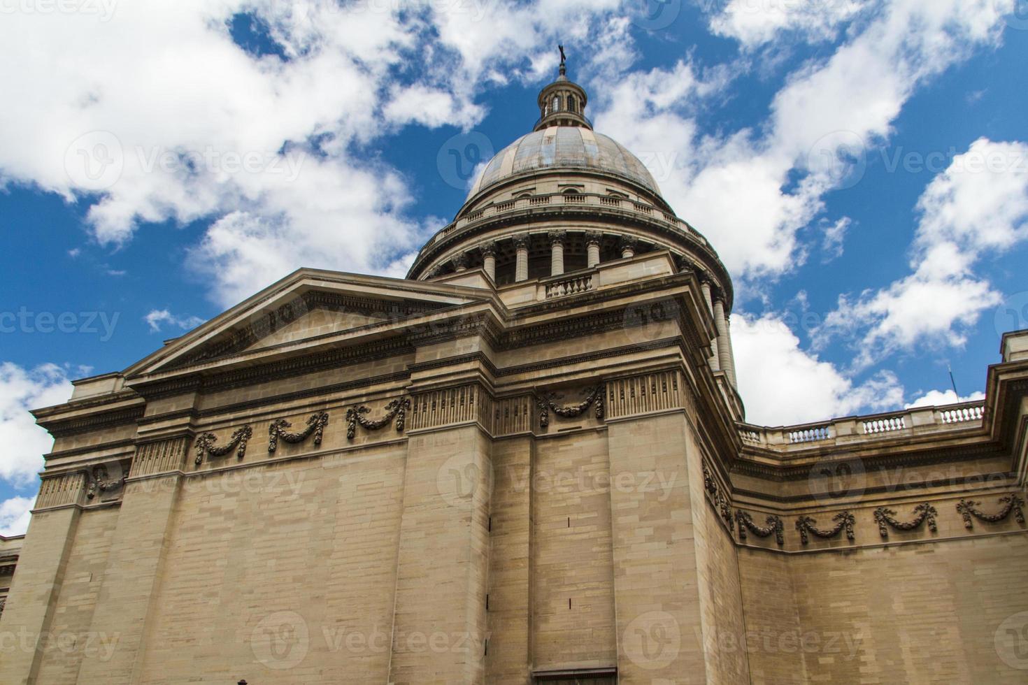 The Pantheon building in Paris photo