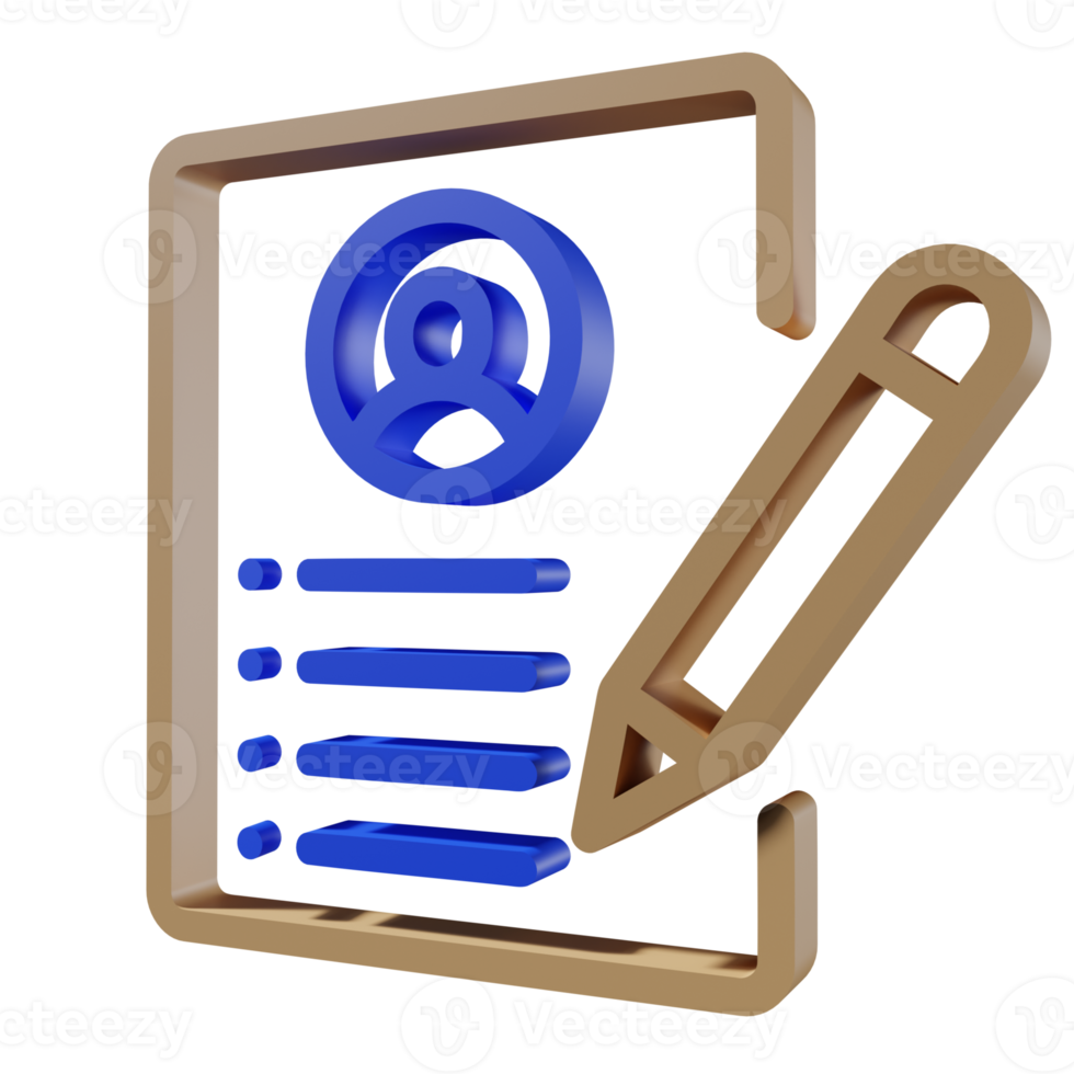 Back to school 3D icon PNG transparent.