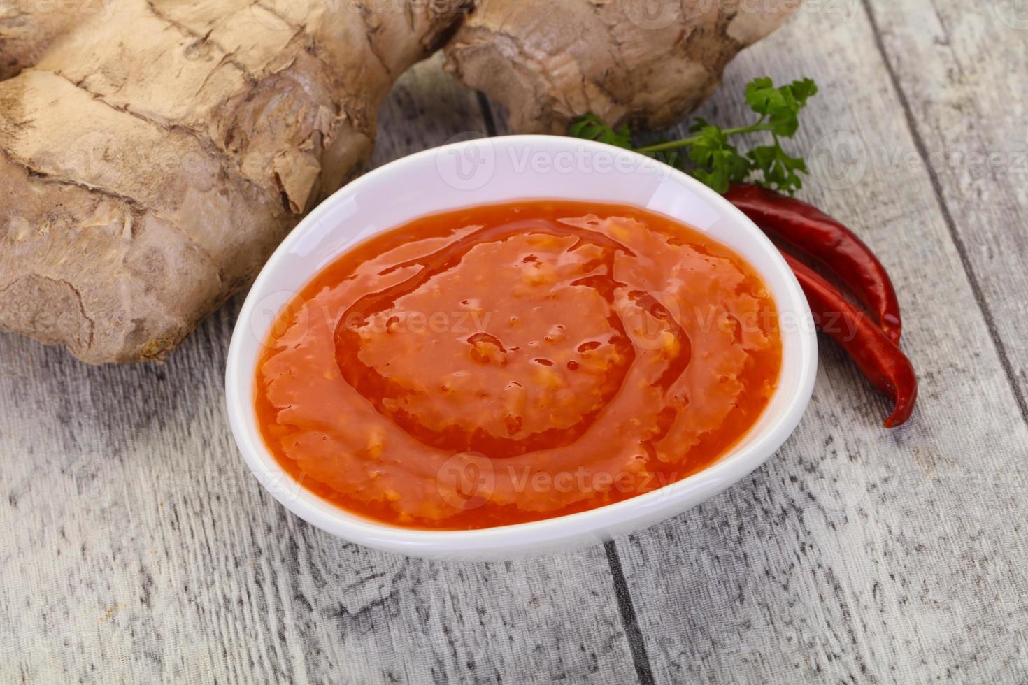 Ginger chili sauce photo