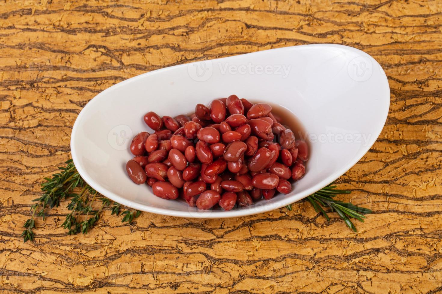 Baked red kidney photo