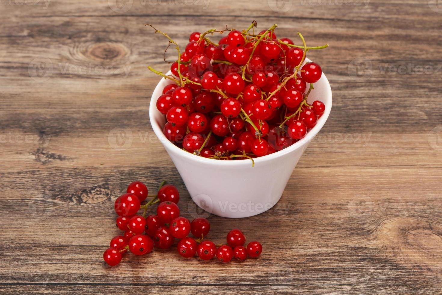 Sweet tasty fresh Red currant photo