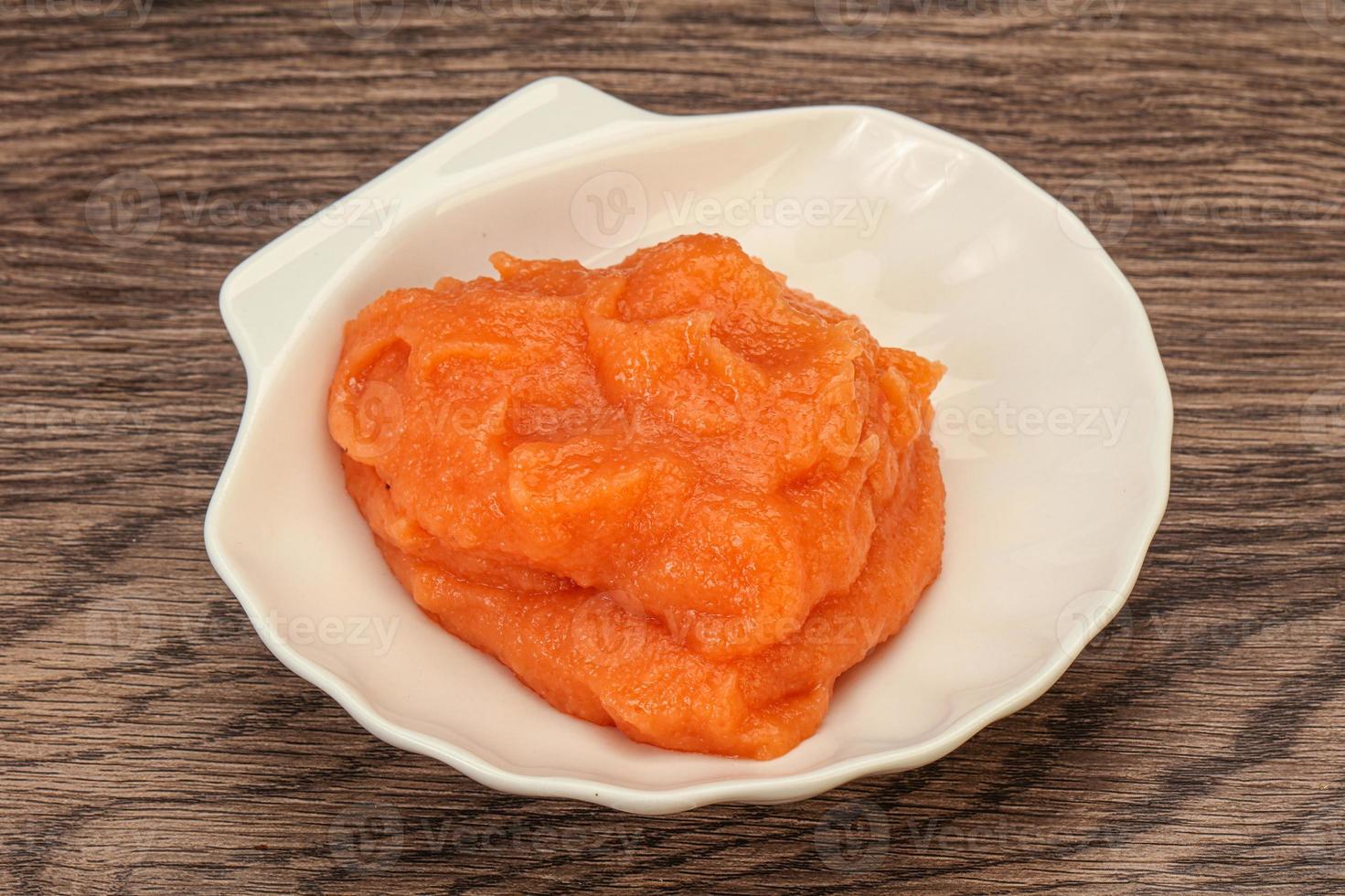 Cod fish roe in the bowl photo
