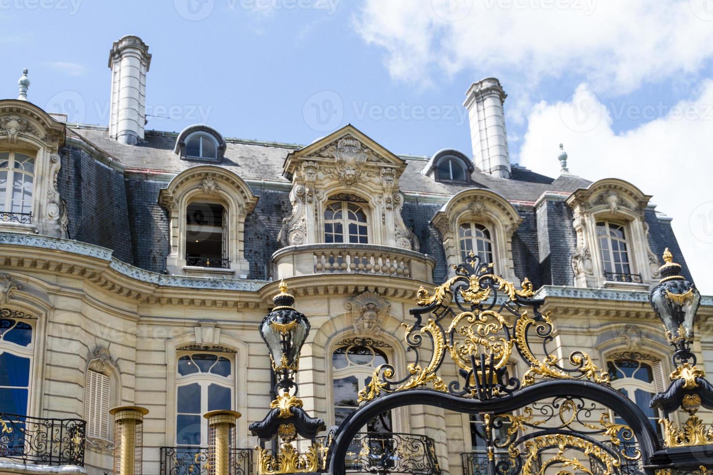 Historic building in Paris France photo