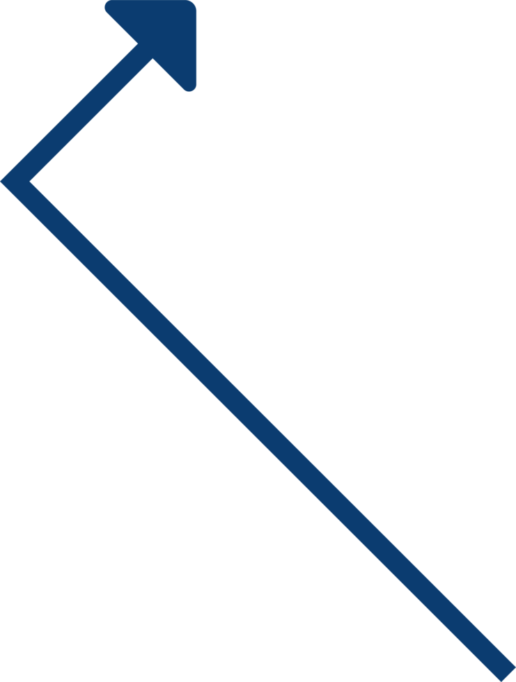 Arrow line shape png