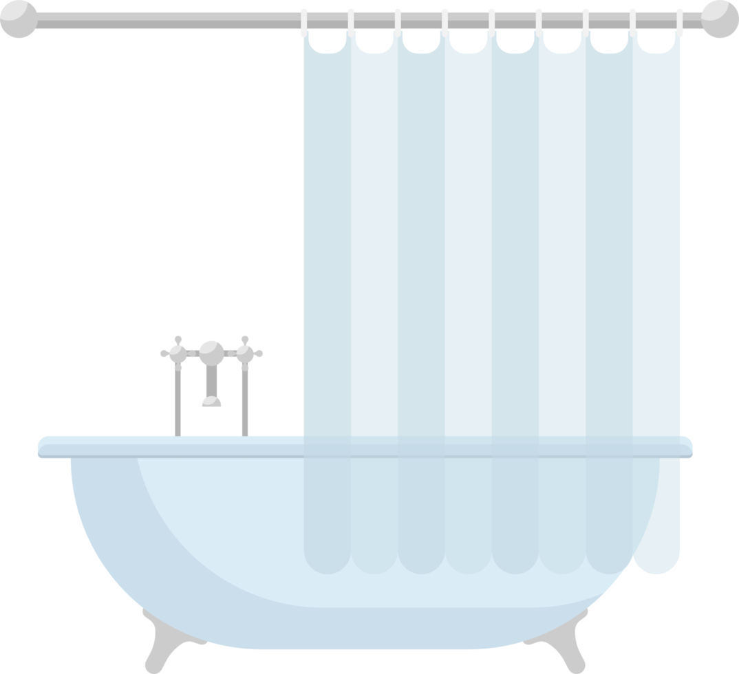 Bathroom equipment illustration png