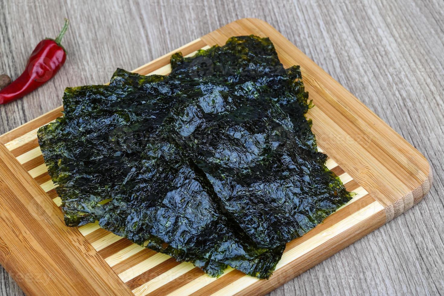 Nori seaweed sheets photo