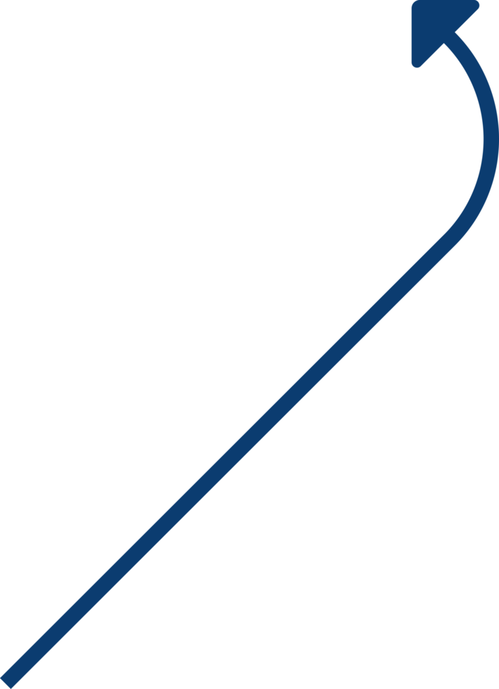 Arrow line shape png