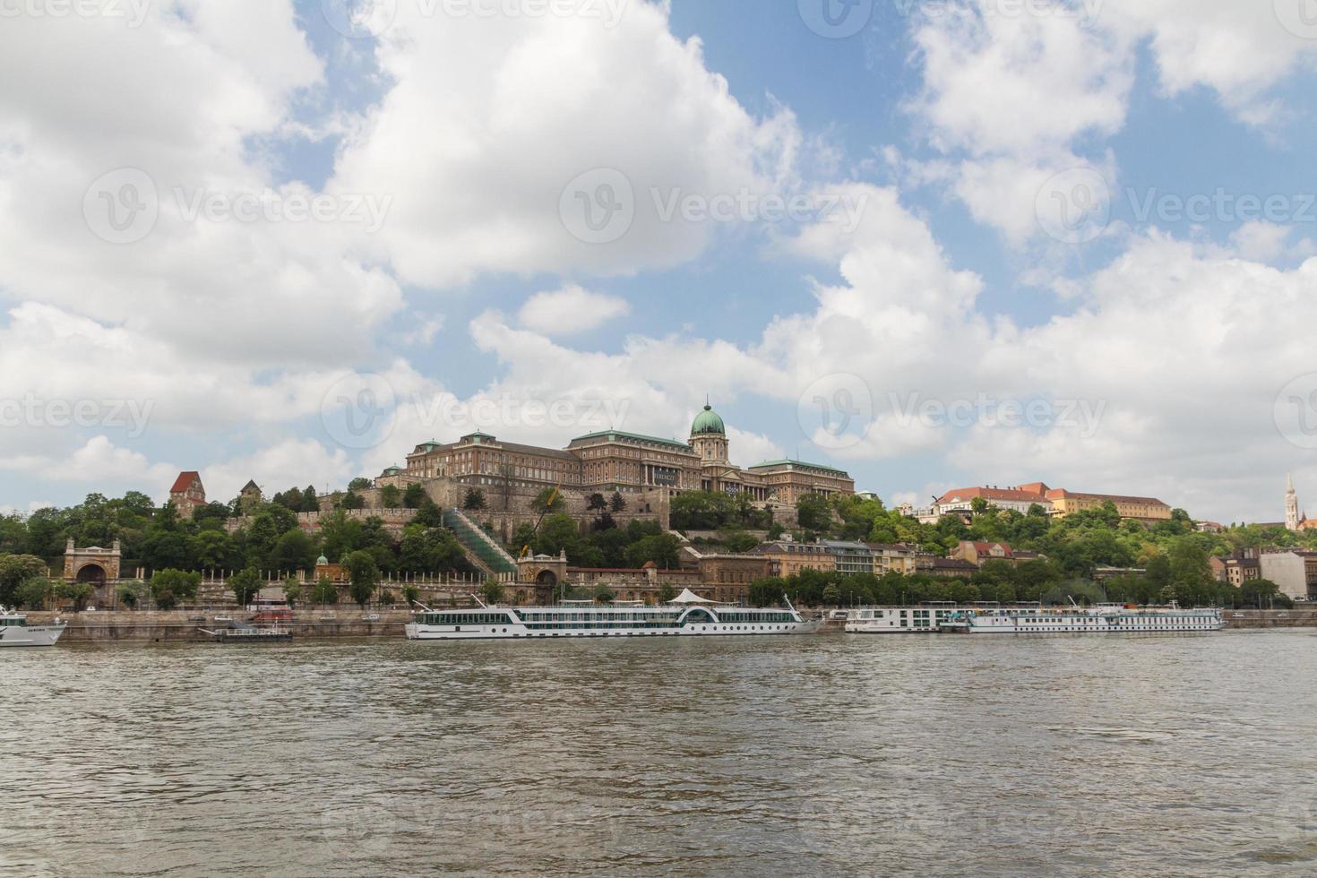 historic Royal Palace in Budapest photo