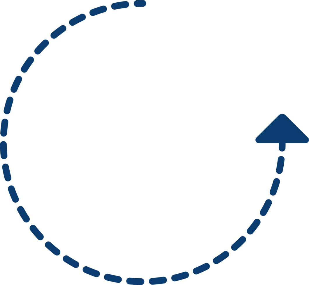 forma della linea della freccia png