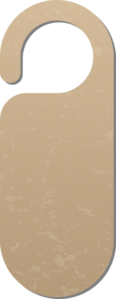 Room door hanger clip art png