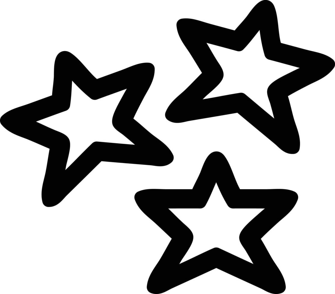 star shapes icon vector