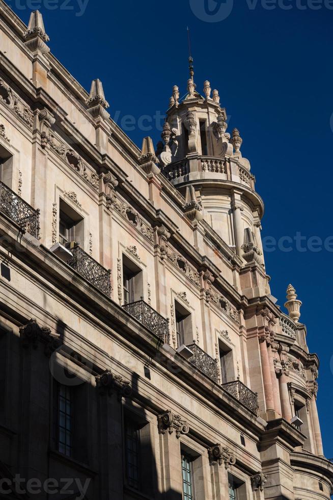 Buildings' facades of great architectural interest in the city of Barcelona - Spain photo