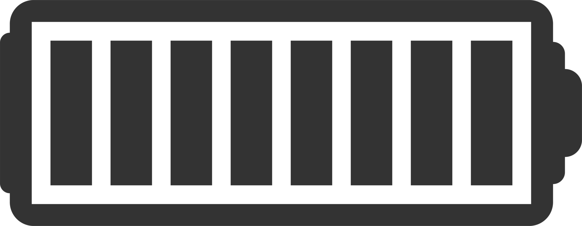 Battery charge level png illustration