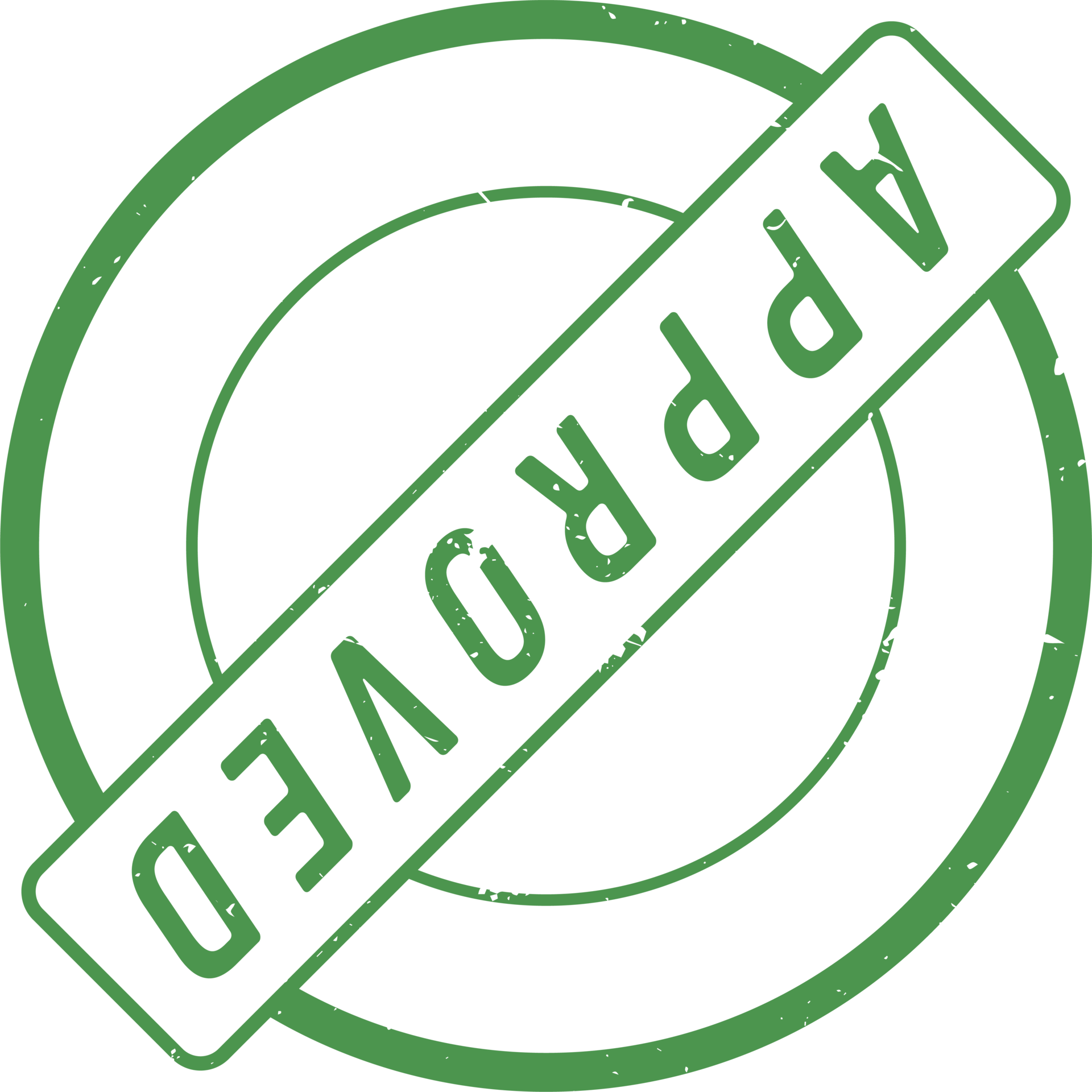 Approved stamp mark png illustration 8501611 PNG