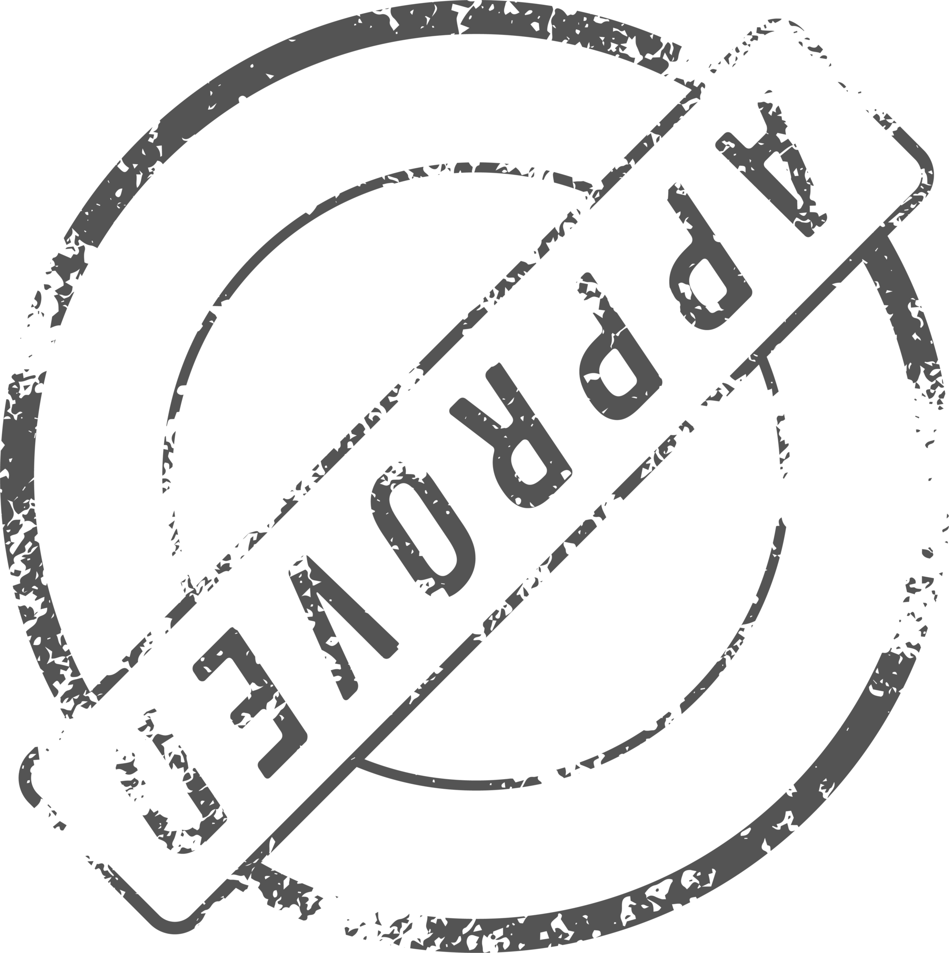 Approved stamp mark png illustration 8501617 PNG