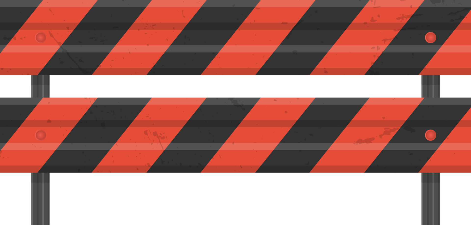 Road guardrail, highway steel barrier png