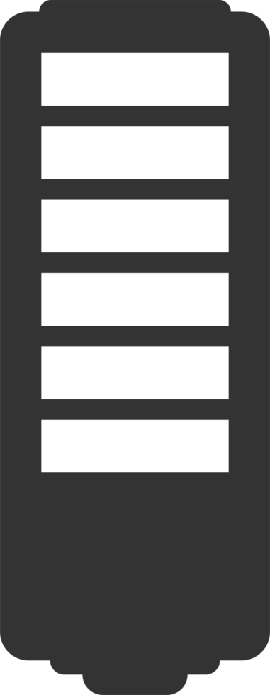 Battery charge level png illustration