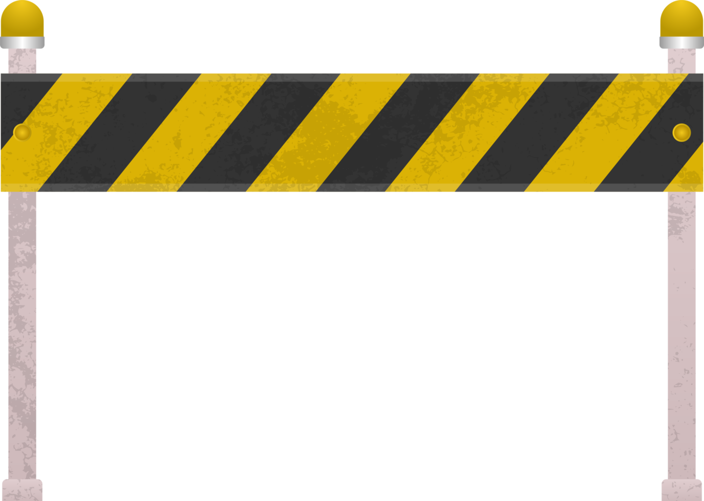 Under construction barrier clip art png