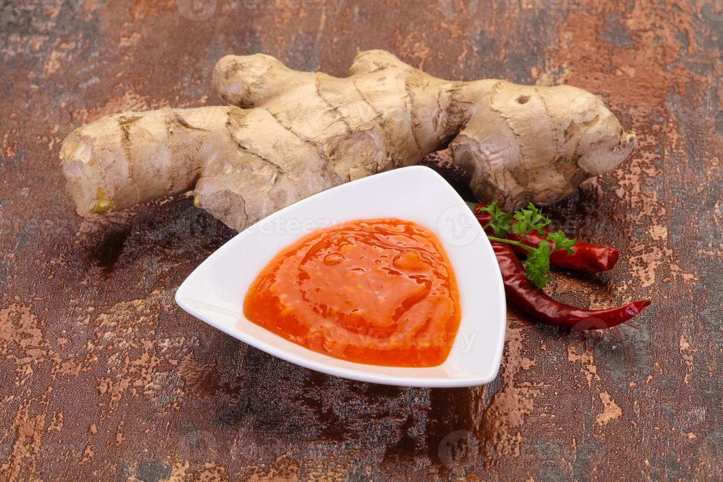Ginger chili sauce photo