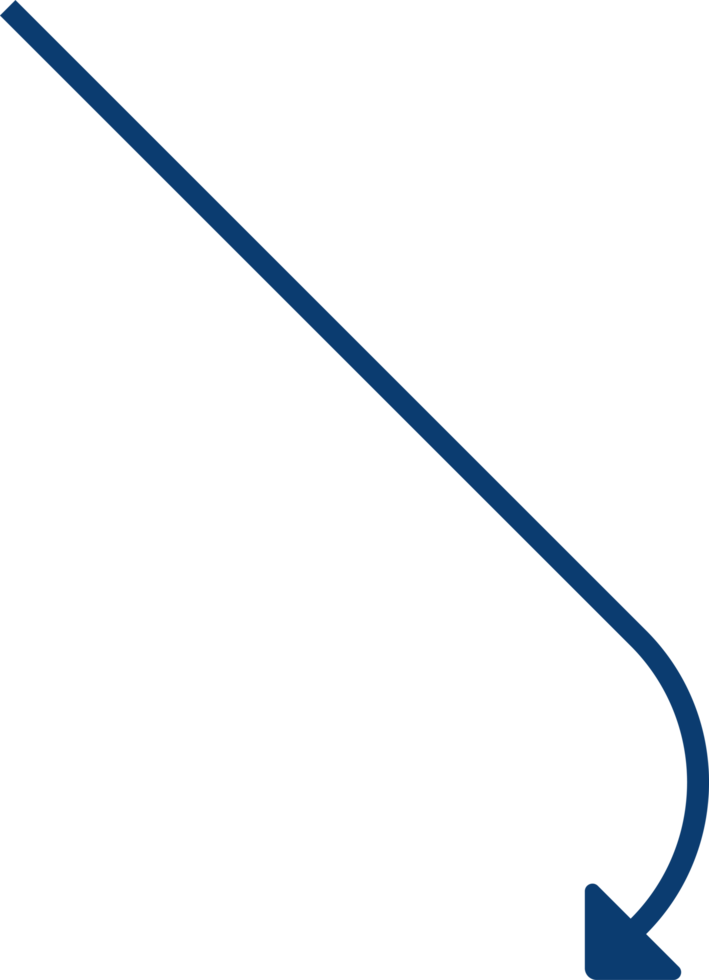 Arrow line shape png