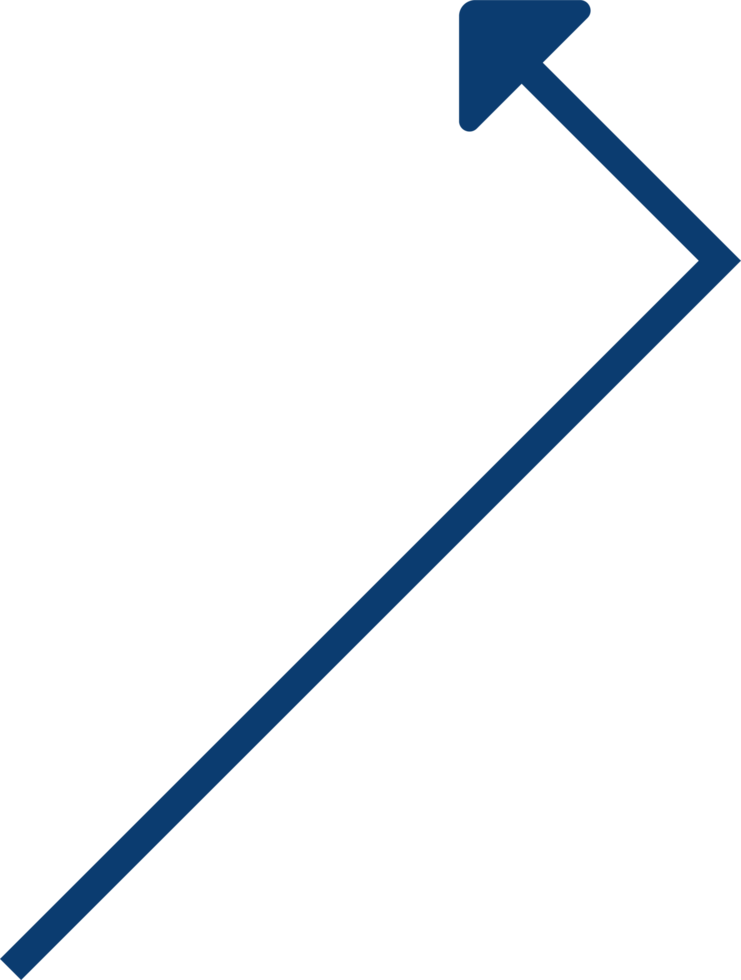 Arrow line shape png