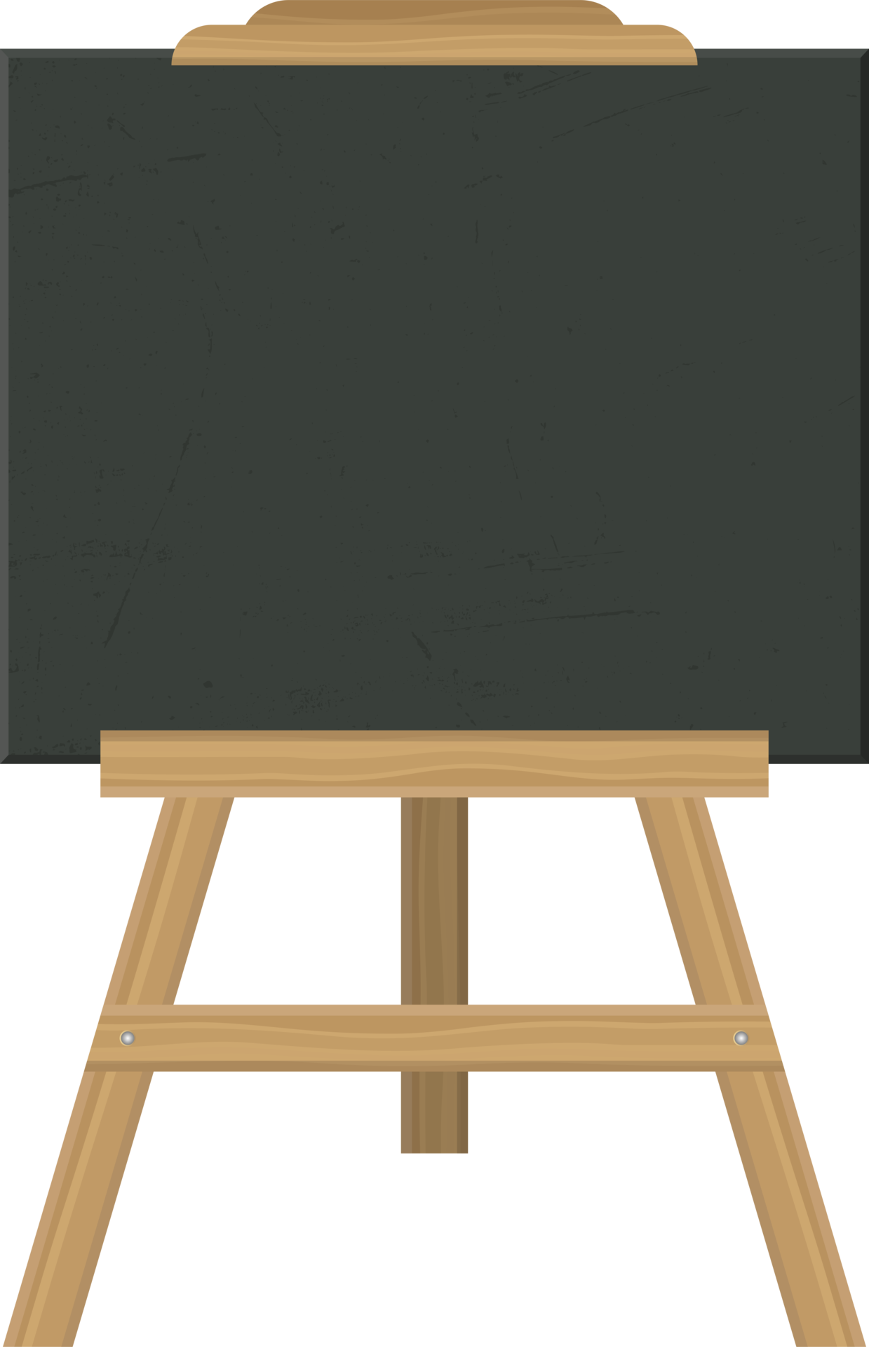 Blackboard easel png illustration isolated on white background 8502532 PNG