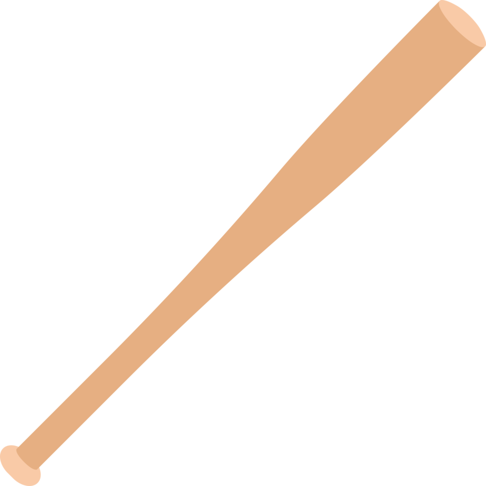 ilustração png de taco de beisebol
