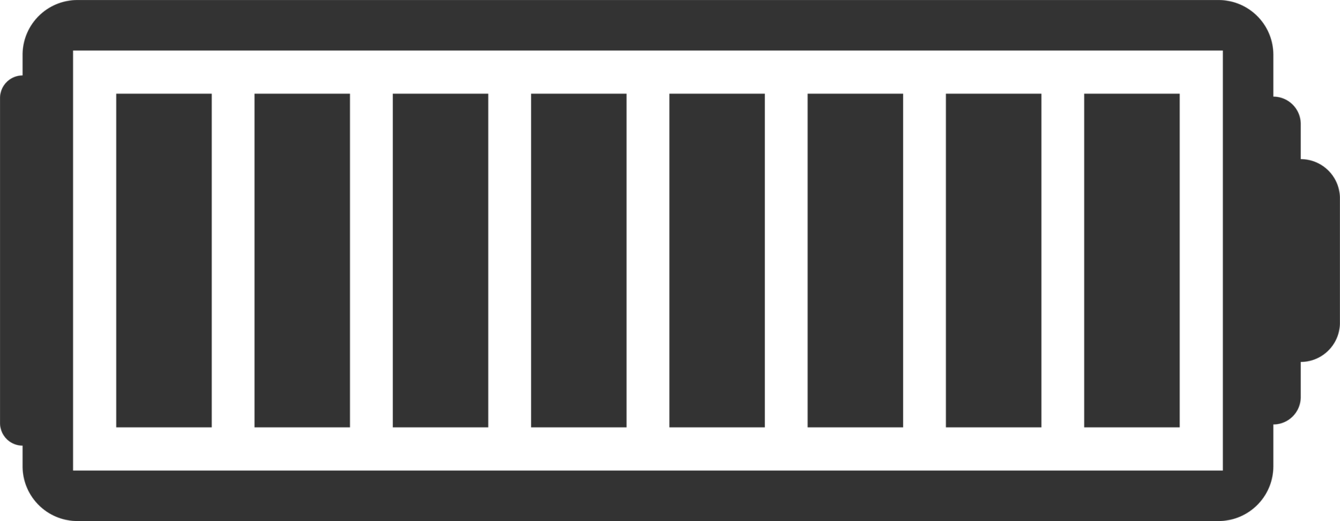 Battery charge level png illustration