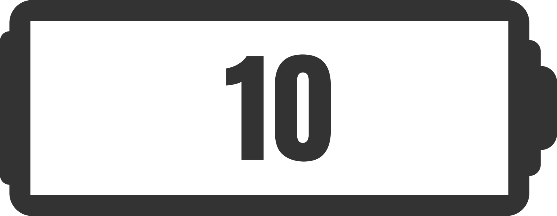 Battery charge level png illustration