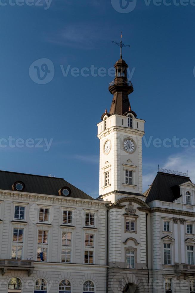 palacio jablonowskich en varsovia, polonia. foto