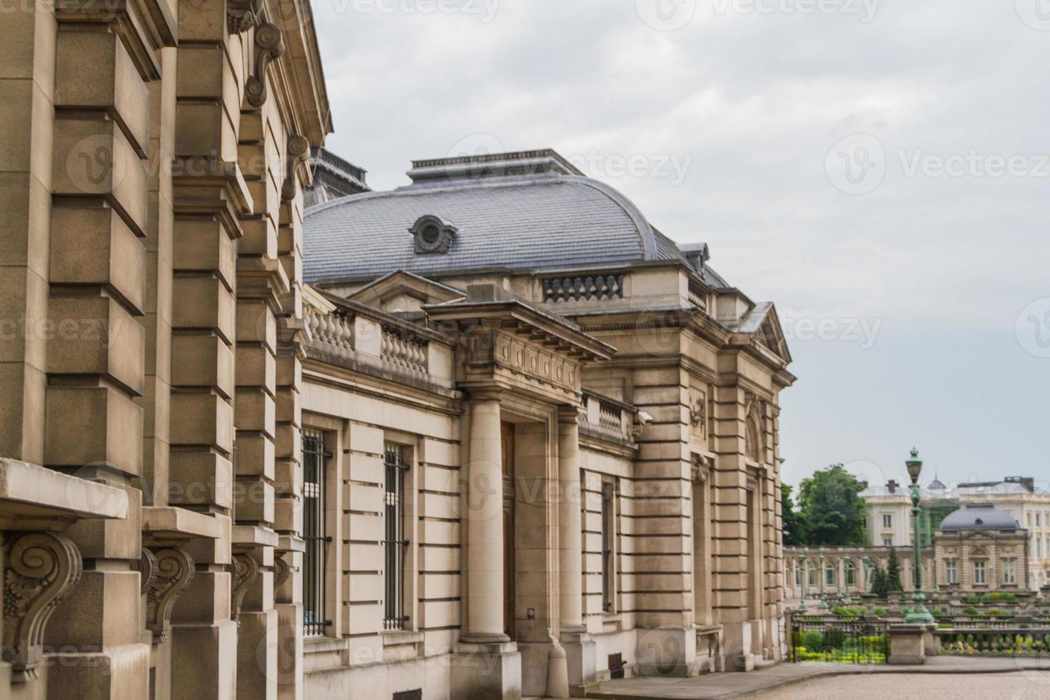 vista de la ciudad de bruselas foto