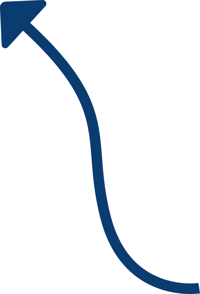 Arrow line shape png
