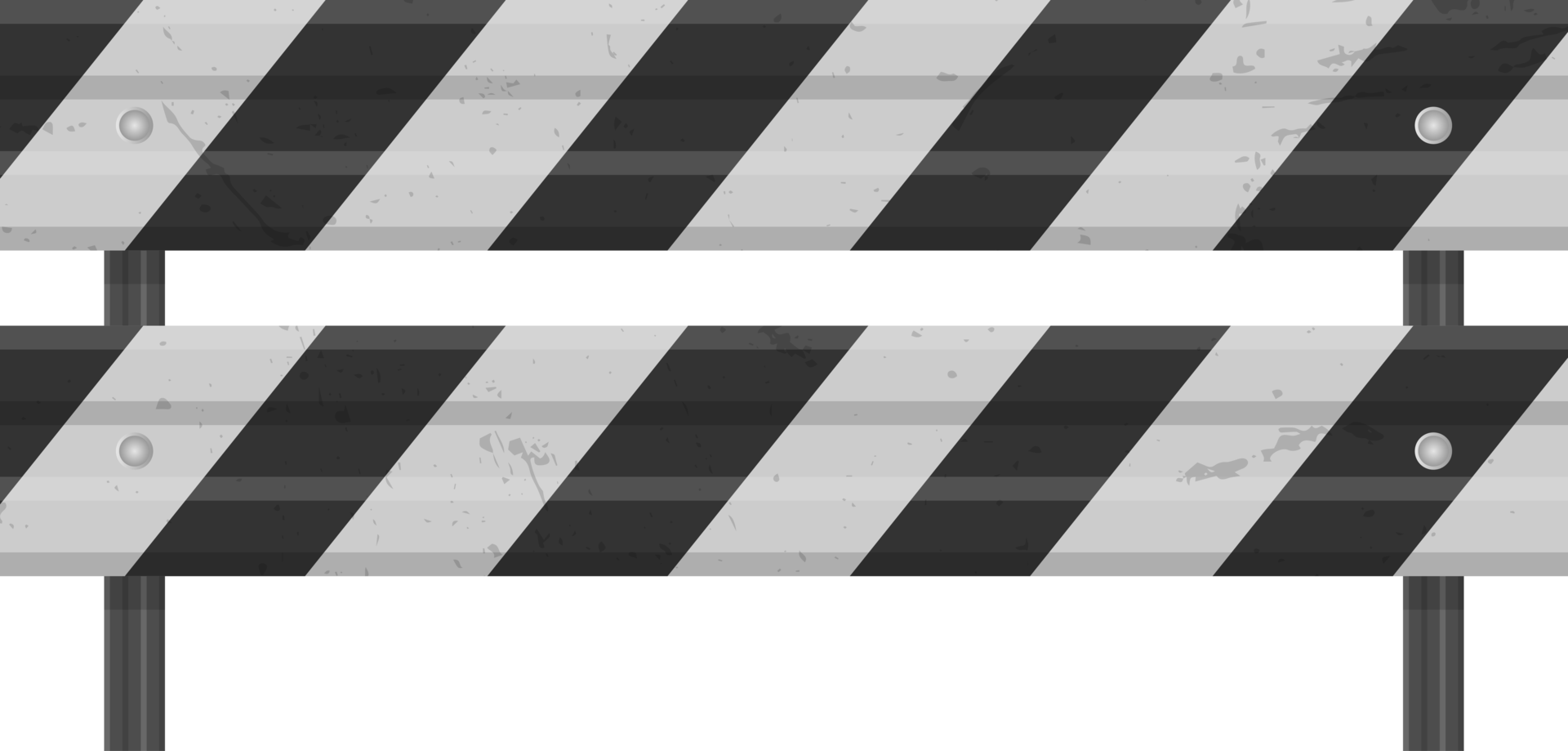 Road guardrail, highway steel barrier png