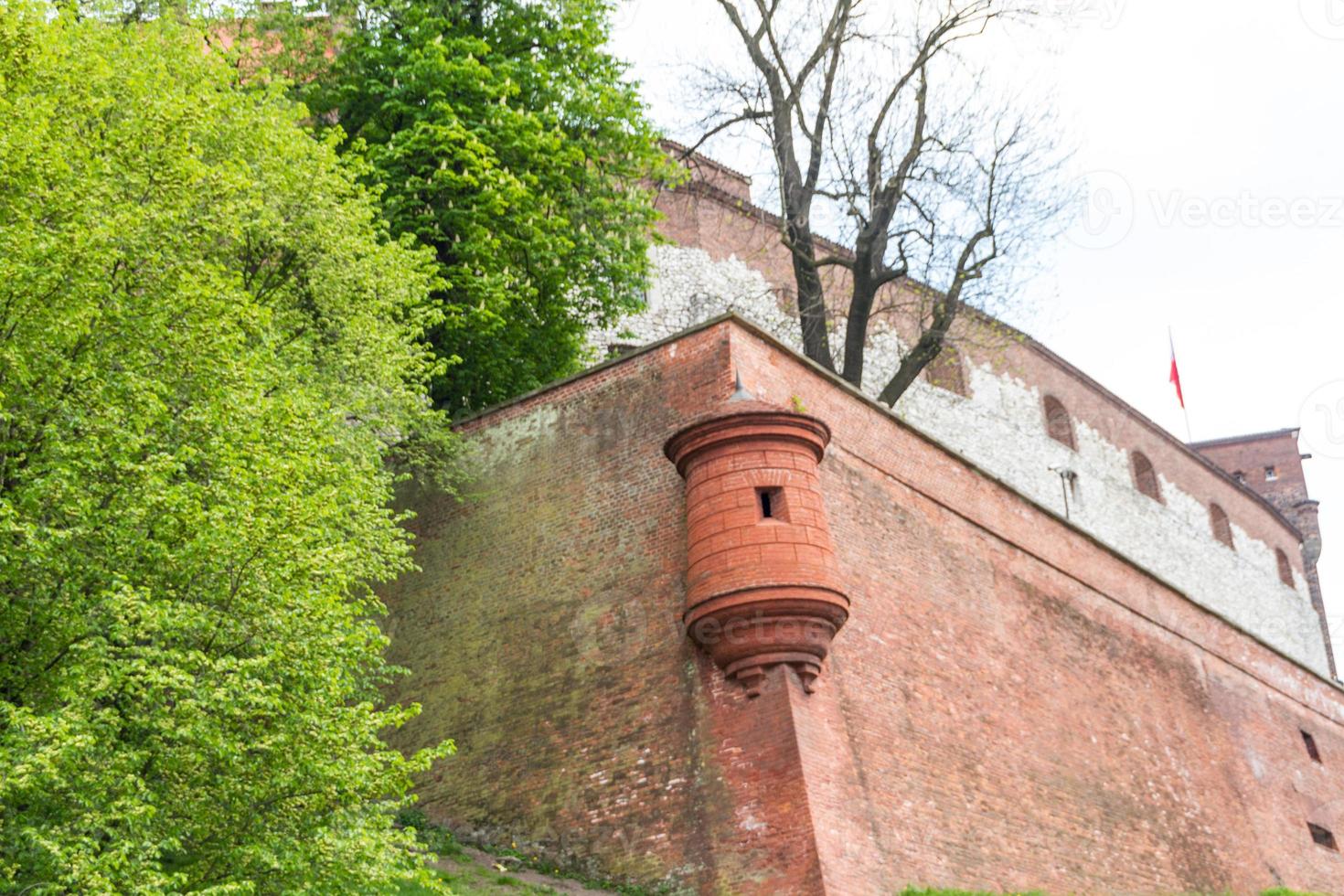 Royal castle in Wawel, Krakow photo