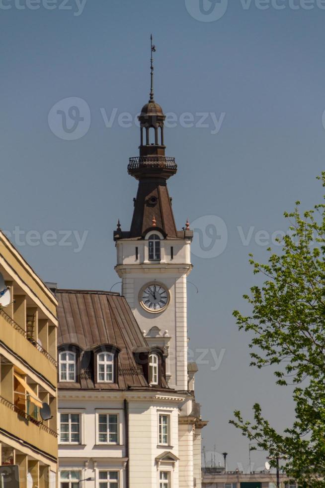 palacio jablonowskich en varsovia, polonia. foto