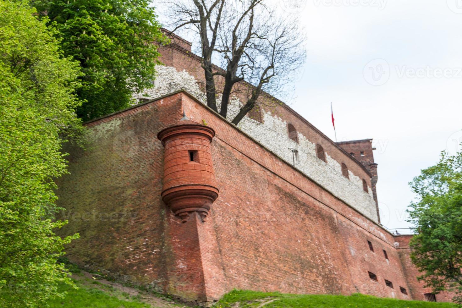 Royal castle in Wawel, Krakow photo