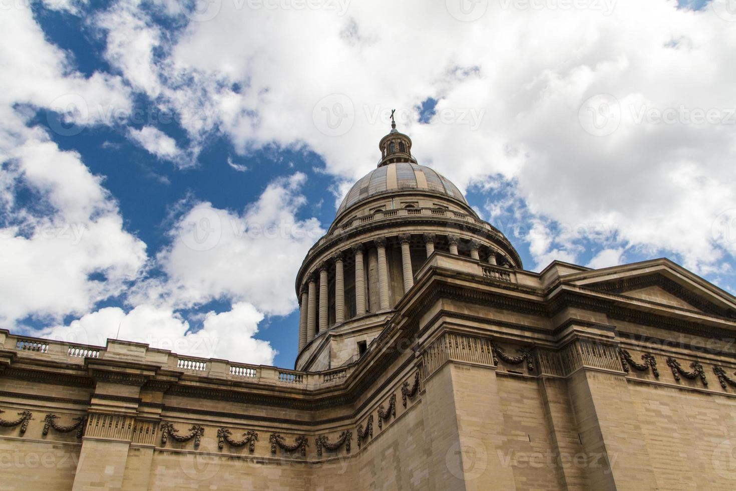 The Pantheon building in Paris photo