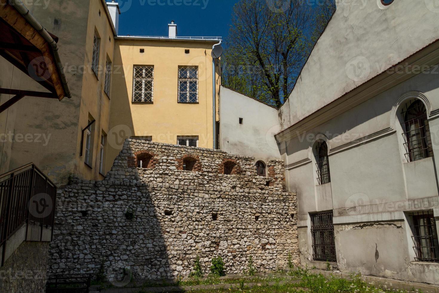 Krakow - a unique architecture in the old Jewish district of Kazimierz photo
