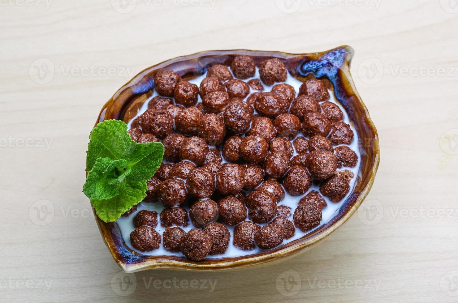 Breakfast cereal balls photo