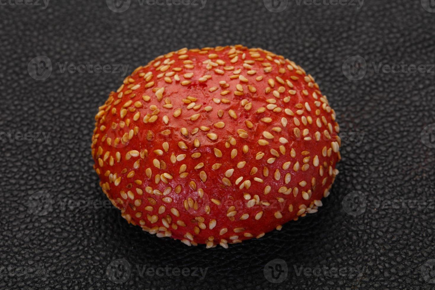 Bun for burger photo