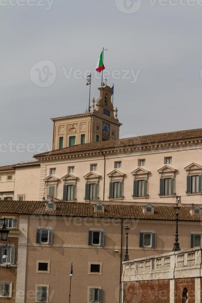 Rome, the Consulta building in Quirinale square. photo