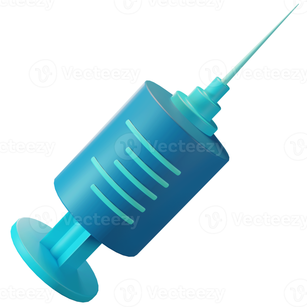 3D Icon Illustration, Healthcare, Syringe, For web, app, infographic png
